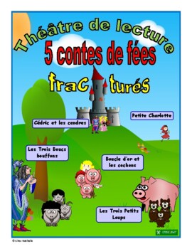 Preview of French Fractured Fairy Tales - Reader's Theatre  (Volume 1)