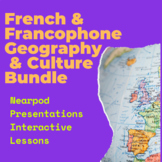 French Francophone Culture Geography Lessons Presentations