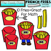French Fries Food Clipart  Math Place Value Tens and Ones 