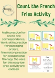 French Fry Counting Work Box