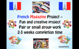 French – Fun, Creative Magazine Project.