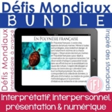 French Global Challenges BUNDLE