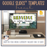French Google Slides Templates - Succulents
