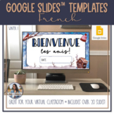 French Google Slides Templates - Winter