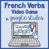 French Google Slides Verb Game! French Verb Activity for -