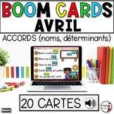 French Grammar Boom Cards - Accords des noms et déterminan