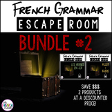 French Grammar Escape Rooms BUNDLE 2