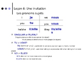 French Grammar, Lecon 6, Discovering French Bleu