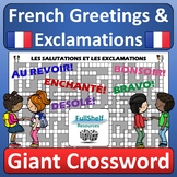 French Greetings & Exclamations Les Salutations Early Fini