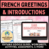 French Greetings and Introductions - Les salutations en français