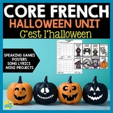 Core French Halloween Unit - Mini Projects & Speaking Game