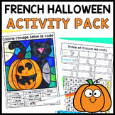 French Halloween Activity Pack | L'Halloween J'ai Fini Printables