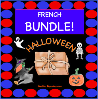 Preview of French Halloween BUNDLE!