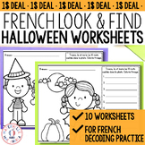 French Halloween Look & Find Decoding Vowel Sounds Practic