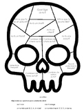 French Halloween Skull