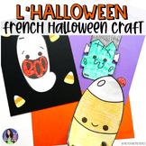 French Halloween Writing Craft - C'est l'Halloween