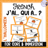 French Halloween j'ai... qui a... speaking activity ACTIVI