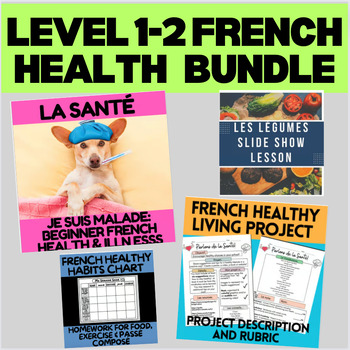 Preview of French Health Bundle | La Santé | Mode de Vie Sain