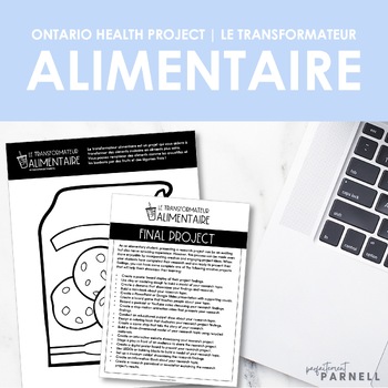 Preview of French Healthy Eating Project | le transformateur alimentaire