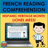 French Hispanic Heritage Month Reading Comprehension: Lion