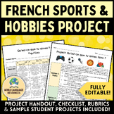 French Sports & Hobbies Unit Project - Qu'est-ce que tu ai