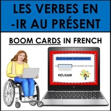 French -IR Verbs (Les Verbes du Deuxième Groupe) BOOM CARDS
