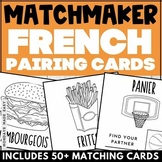 French Icebreaker - Partner Pairing Cards for Groups - 50 