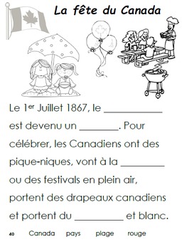 Preview of French Immersion, Celebration Bundle! - Canadian (June)