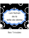 French Immersion Classroom Job Labels