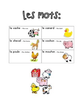 French Immersion Weekly Words Homework, Bell Work, Practice 7 - French ...