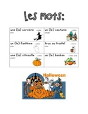 French Immersion Weekly Words Homework, Bell Work, Practic