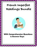 French Imperfect Tense Reading Bundle: Top 5 Readings at 3