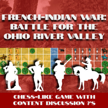 Preview of French Indian War Games Strategy Chess Play in Slides & Printable Seven Years