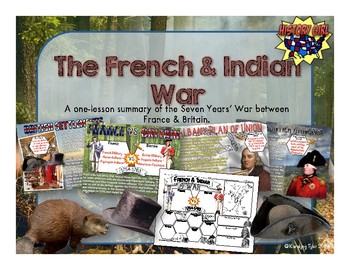 Preview of French & Indian War PowerPoint & Student Infographic Notes