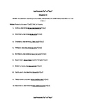 French Indirect Object Pronouns Worksheet: Answering Quest