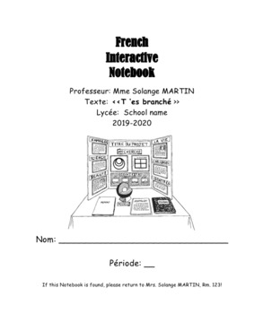 Preview of French Interactive Notebook
