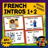 FRENCH INTRODUCTIONS BOOM CARDS BUNDLE ⭐ French Boom Cards