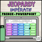 French Jeopardy game les verbes à l'impératif