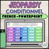 French Jeopardy game - verbes au conditionnel présent