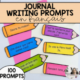 French Journal Writing Prompts (over 100 prompts!)
