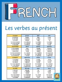 Preview of French - Les verbes conjugués au présent