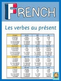 French - Les verbes conjugués au présent