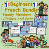 French Lesson Bundle : Family members, clothes and pets