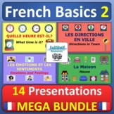French Lesson Presentations Interactive Activities and Wor