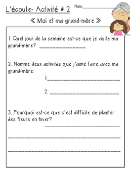 French Reading and Listening Bundle- Assessment and Activities | TpT