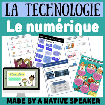 French Listening and Reading comprehension on Technology & Internet