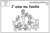 French Literacy, Levelled Reader - J`aime ma famille v.2
