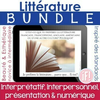 Preview of French Literature BUNDLE