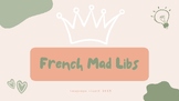 French Mad Libs