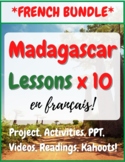 French Madagascar BUNDLE -- 9 full lesson plans + 3 Webque